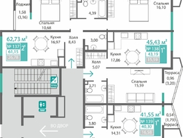 Продается 1-комнатная квартира ЖК Подсолнух, 40.3  м&sup2;, 6932034 рублей
