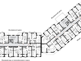 Продается 1-комнатная квартира ЖК Прибрежный дом, 48.85  м&sup2;, 10356200 рублей