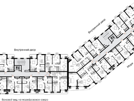 Продается 1-комнатная квартира ЖК Прибрежный дом, 55.04  м&sup2;, 11888640 рублей