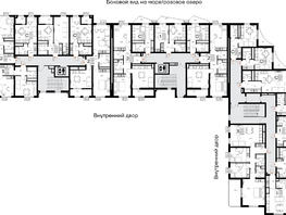 Продается 2-комнатная квартира ЖК Прибрежный дом, 59.34  м&sup2;, 11393280 рублей