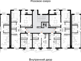 Продается 1-комнатная квартира ЖК Прибрежный дом, 41.55  м&sup2;, 8974800 рублей