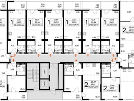 Продается 2-комнатная квартира  Курортный комплекс Лучистое, 44.11  м&sup2;, 16320700 рублей