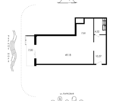 Продается Апартамент АО Парк Плаза, 79.08  м&sup2;, 35674490 рублей