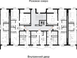 Продается 1-комнатная квартира ЖК Прибрежный дом, 41.54  м&sup2;, 8806480 рублей