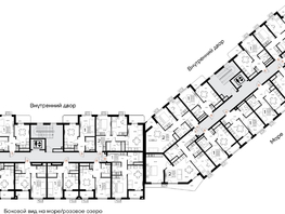 Продается 2-комнатная квартира ЖК Прибрежный дом, 54.71  м&sup2;, 10613740 рублей