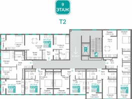Продается 2-комнатная квартира ЖК Благо, 63.26  м&sup2;, 9540617 рублей
