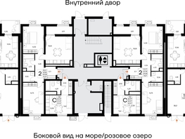 Продается 1-комнатная квартира ЖК Прибрежный дом, 37.08  м&sup2;, 7786800 рублей