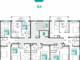 Продается 1-комнатная квартира ЖК Прополис, 31.98  м&sup2;, 5064407 рублей