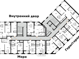 Продается 1-комнатная квартира ЖК Новый Судак, 1 этап, 46.02  м&sup2;, 10078380 рублей