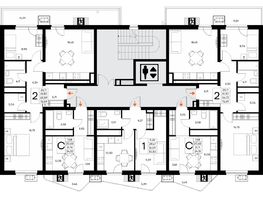 Продается 1-комнатная квартира ЖК Прибрежный дом, 34.86  м&sup2;, 7529760 рублей