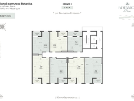 Продается 1-комнатная квартира ЖК Ботаника, сек 1-2, 33.06  м&sup2;, 12177651 рублей