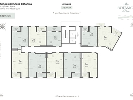 Продается 1-комнатная квартира ЖК Ботаника, сек 1-2, 38.82  м&sup2;, 13235290 рублей