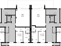 Продается 1-комнатная квартира ЖК Республика, 37  м&sup2;, 4329000 рублей