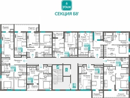 Продается 1-комнатная квартира ЖК Горизонты 3, 48.67  м&sup2;, 6959810 рублей