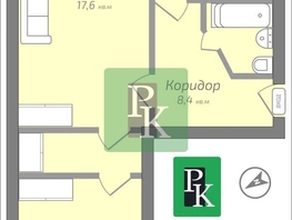 Продается 2-комнатная квартира Правды ул, 45  м&sup2;, 7650000 рублей