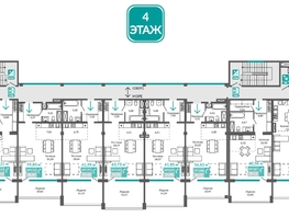 Продается Номер в отеле ГК Золотые пески, 59.8  м&sup2;, 14112800 рублей