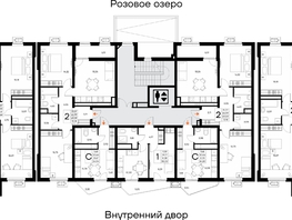 Продается Студия ЖК Прибрежный дом, 24.2  м&sup2;, 5614400 рублей