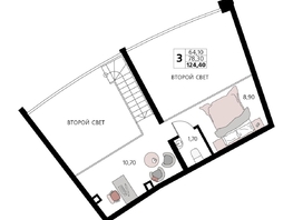 Продается Апартамент АК Атлантис Космос Крым, 124.4  м&sup2;, 56320000 рублей