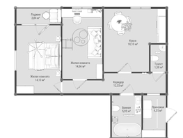 Продается 2-комнатная квартира ЖК Образцово, дома 9-10, 72.19  м&sup2;, 8650000 рублей