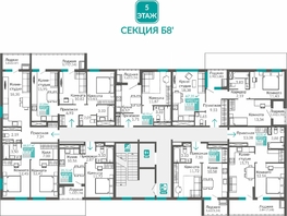 Продается 1-комнатная квартира ЖК Горизонты 3, 31.1  м&sup2;, 5442500 рублей