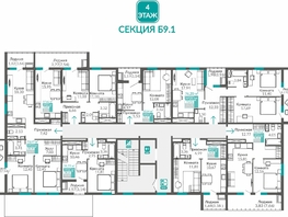Продается 1-комнатная квартира ЖК Горизонты 3, 31.07  м&sup2;, 5437250 рублей