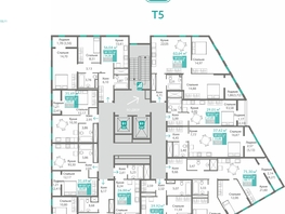 Продается 1-комнатная квартира ЖК Благо, 35.06  м&sup2;, 5628191 рублей