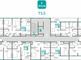 Продается 1-комнатная квартира ЖК Благо, 31.69  м&sup2;, 5147198 рублей