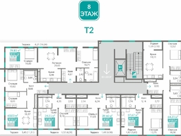 Продается 2-комнатная квартира ЖК Благо, 69.98  м&sup2;, 11060863 рублей