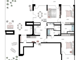 Продается Апартамент АК Атлантис Космос Крым, 359.8  м&sup2;, 141140000 рублей