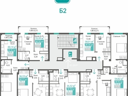 Продается 1-комнатная квартира ЖК Прополис, 32.12  м&sup2;, 4575301 рублей
