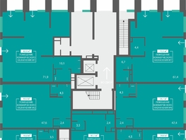 Продается Универ. помещ ЖК Орион, 43  м&sup2;, 10750000 рублей