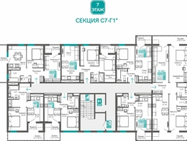 Продается 3-комнатная квартира ЖК Абрикос - 2, 89.06  м&sup2;, 13091820 рублей