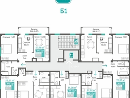 Продается 1-комнатная квартира ЖК Прополис, 33  м&sup2;, 5200470 рублей