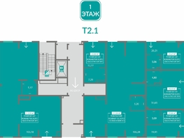 Продается Универ. помещ ЖК Благо, 25.27  м&sup2;, 7296713 рублей