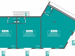 Продается Универ. помещ ЖК Горизонты 3, 82.98  м&sup2;, 17948574 рублей