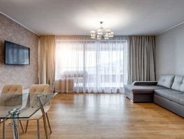 Снять двухкомнатную квартиру Строителей ул, 85  м&sup2;, 7125 рублей