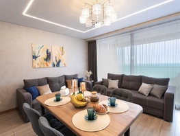 Снять трехкомнатную квартиру Строителей ул, 100  м&sup2;, 6100 рублей