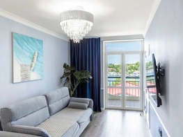 Снять двухкомнатную квартиру пляж Омега тер, 50  м&sup2;, 6900 рублей