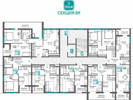 Продается 1-комнатная квартира ЖК Горизонты 3, 31.42  м&sup2;, 5498500 рублей