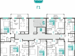 Продается 1-комнатная квартира ЖК Прополис, 29.54  м&sup2;, 4265776 рублей