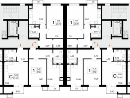 Продается 1-комнатная квартира ЖК Республика, 37.12  м&sup2;, 4602880 рублей