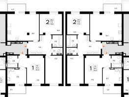 Продается 1-комнатная квартира ЖК Утёсов, 32.9  м&sup2;, 5954900 рублей