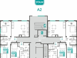 Продается 1-комнатная квартира ЖК Прополис, 33.85  м&sup2;, 4569750 рублей