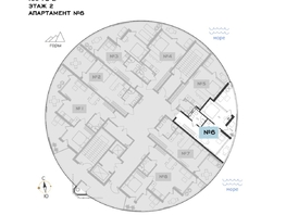 Продается Апартамент АО Паруса Мечты, 45.66  м&sup2;, 17122500 рублей