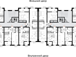 Продается 1-комнатная квартира ЖК Прибрежный дом, 41.78  м&sup2;, 8732020 рублей