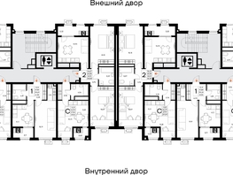 Продается 3-комнатная квартира ЖК Прибрежный дом, 79.63  м&sup2;, 14014880 рублей