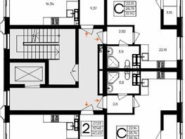 Продается Студия ЖК Семисчастье, 31.9  м&sup2;, 7081800 рублей
