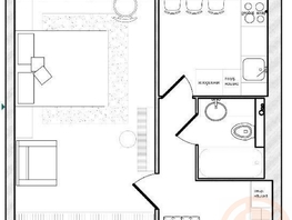 Продается 1-комнатная квартира Победы пр-кт, 33  м&sup2;, 4950000 рублей