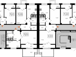 Продается 1-комнатная квартира ЖК Парковые кварталы, этап 1, 52.25  м&sup2;, 7367250 рублей