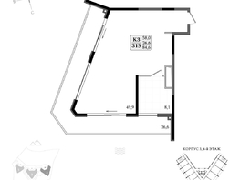 Продается Апартамент АК Летто, 84.6  м&sup2;, 25557660 рублей